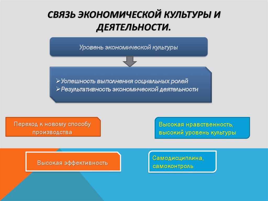 Задачи экономической культуры