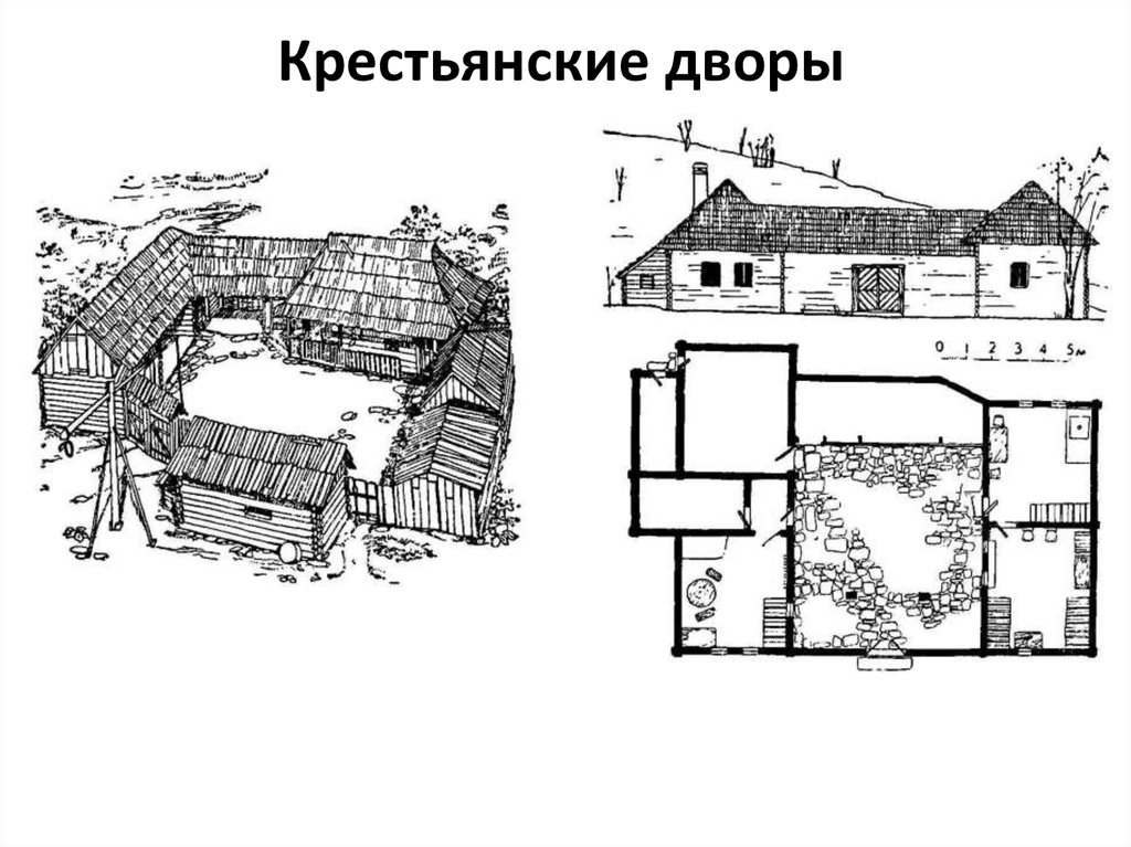 План крестьянские. Крестьянский двор план 19 век. Типы планировок крестьянской усадьбы. План крестьянской усадьбы. Крестьянская усадьба 19 века схема.