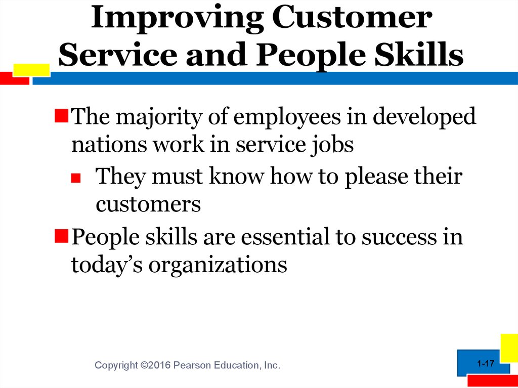 Improving Customer Service and People Skills