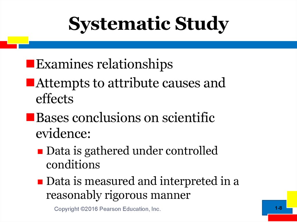 Systematic Study