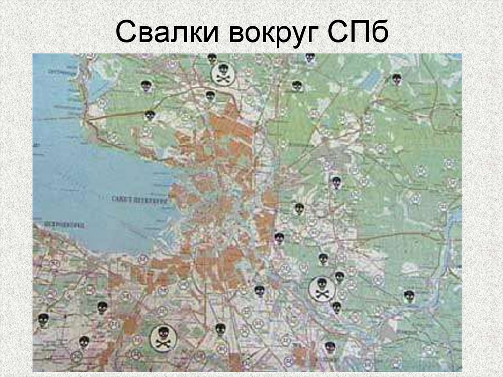 Карта экологии санкт петербурга