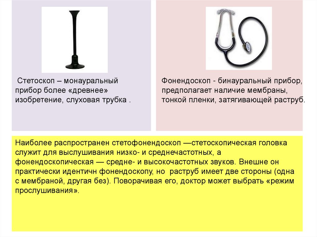 Фонендоскоп и стетоскоп фото отличия