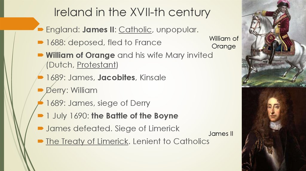 Ireland in the XVII-th century