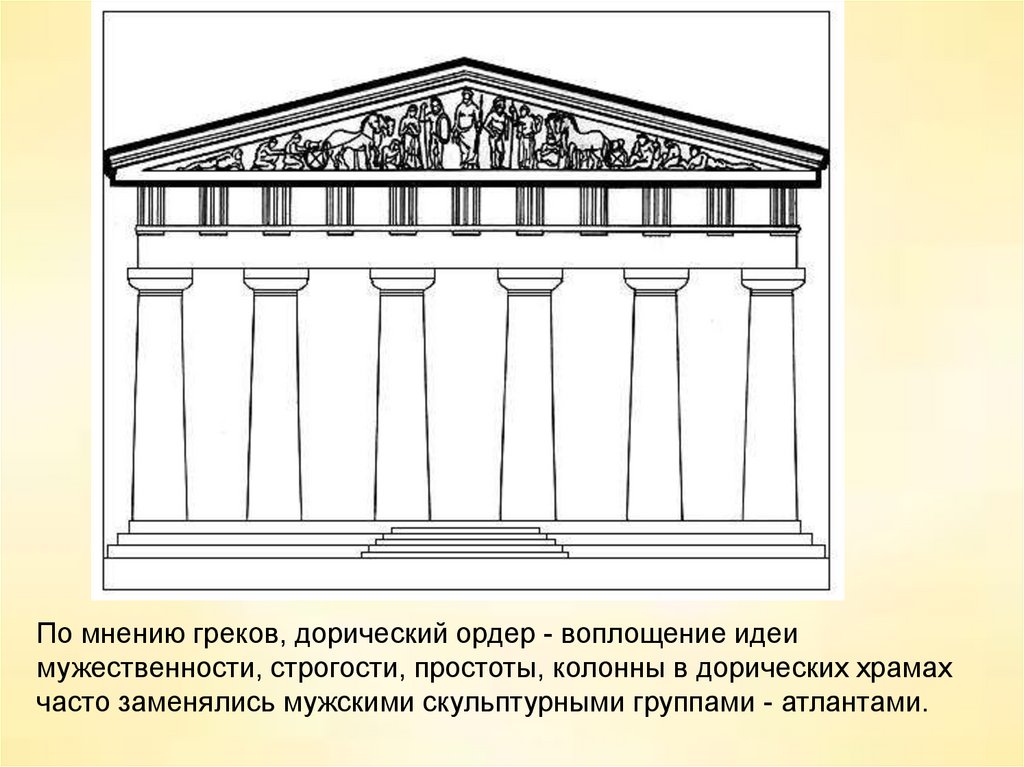 Древнегреческий храм презентация