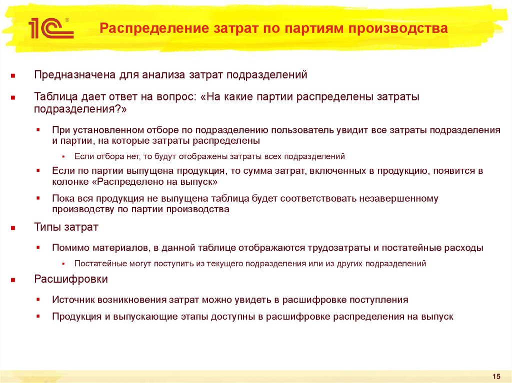 Распределение затрат на производство. Затрат и расходы партии. Статьи затрат могут быть. Движение ТМЦ И затрат в производстве 1с.