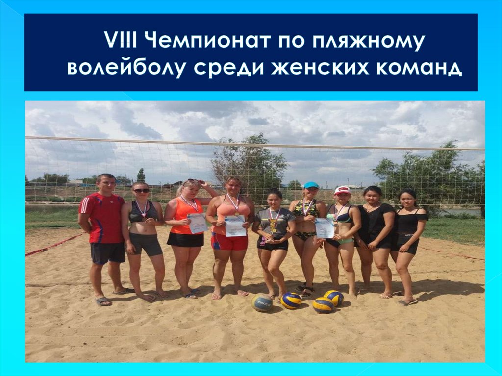 VIII Чемпионат по пляжному волейболу среди женских команд
