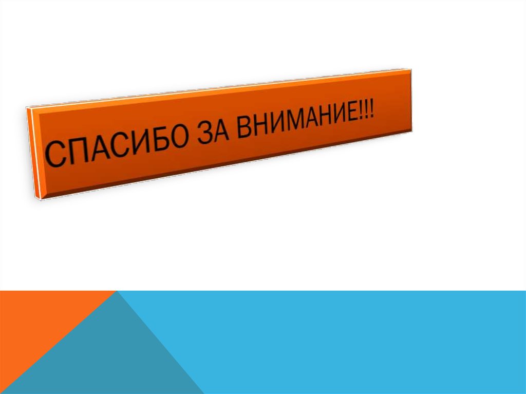 Спасибо за внимание!!!