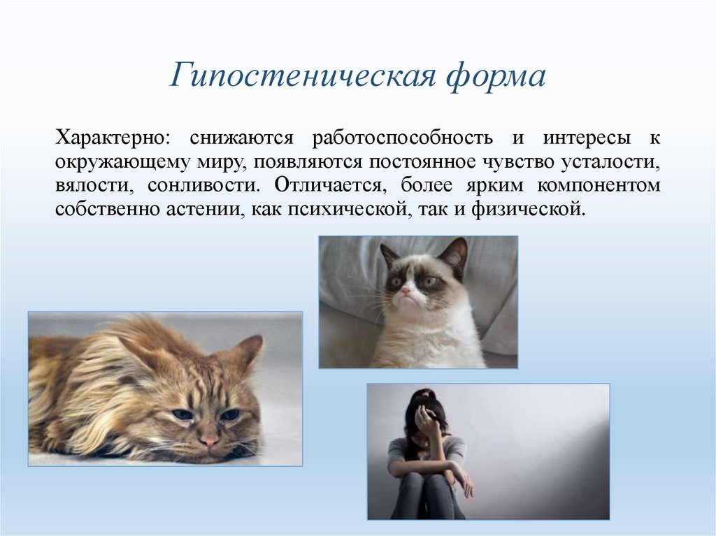 Гипостеническая форма