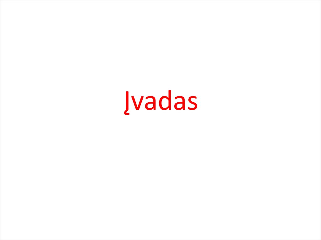 Įvadas