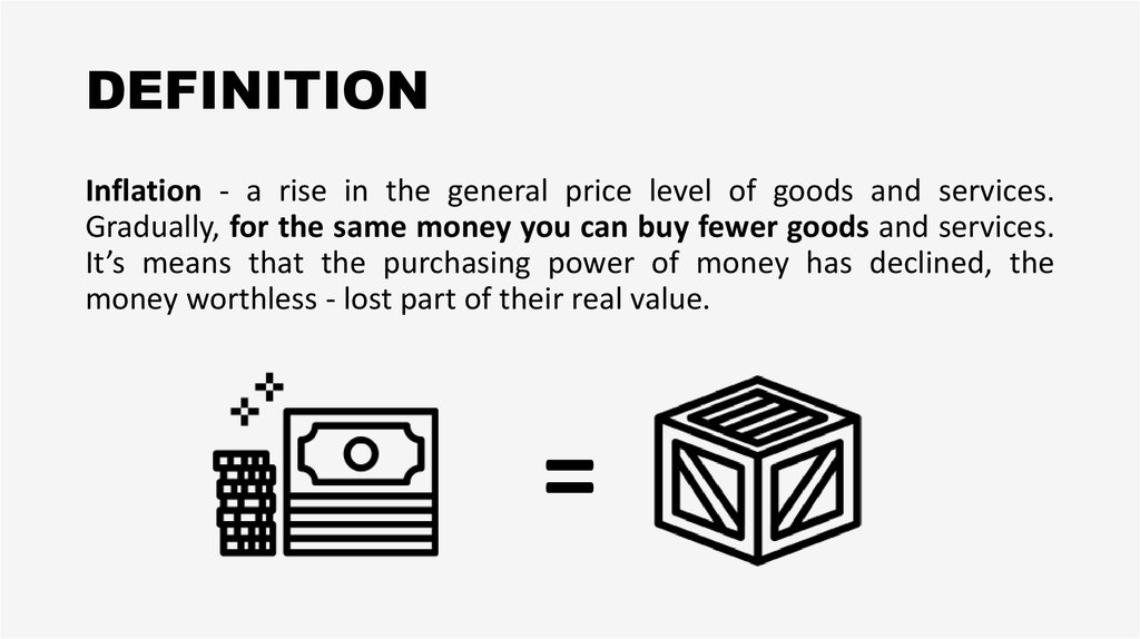 Inflation. Inflation in different economic systems. Causes of inflation