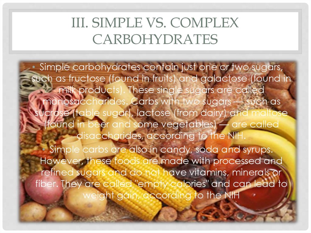 Carbohydrates - презентация онлайн