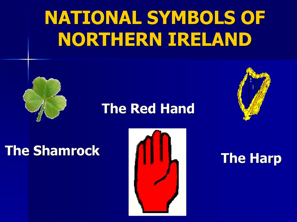 NATIONAL SYMBOLS OF NORTHERN IRELAND