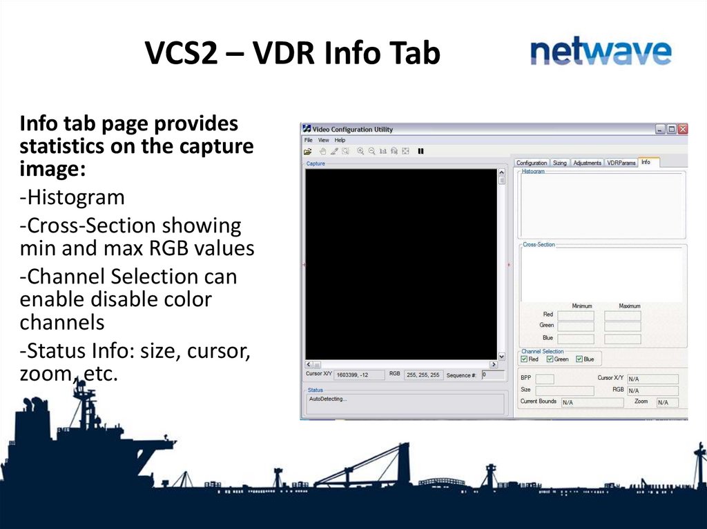 VCS2 – VDR Info Tab
