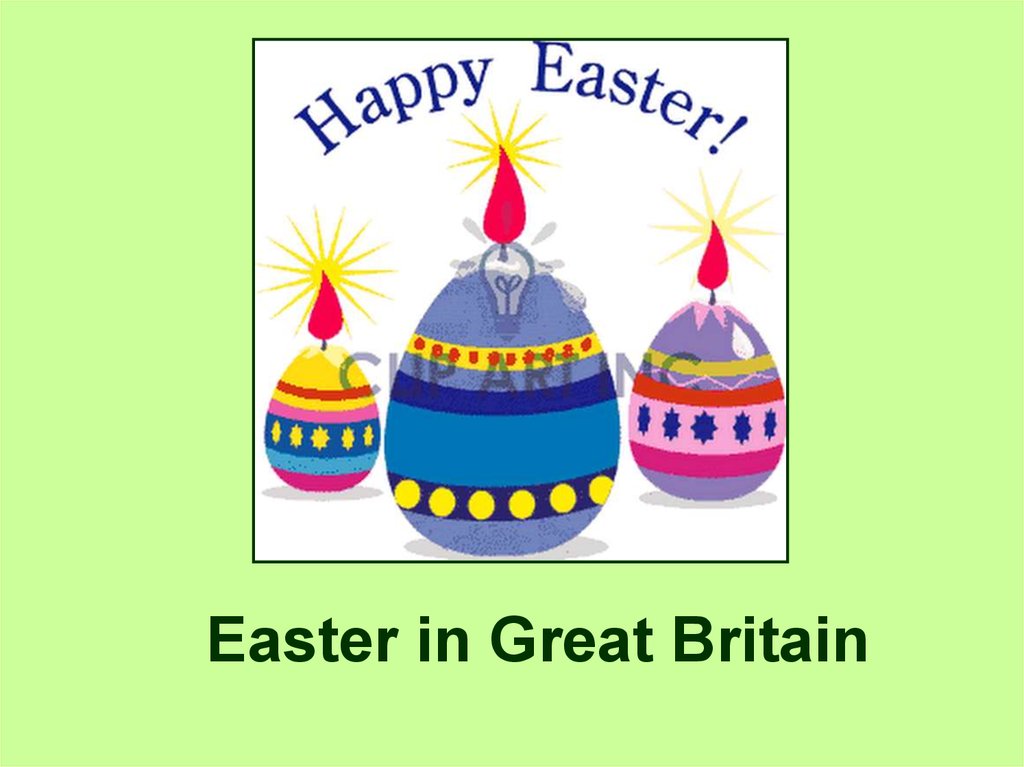 Easter in great britain презентация