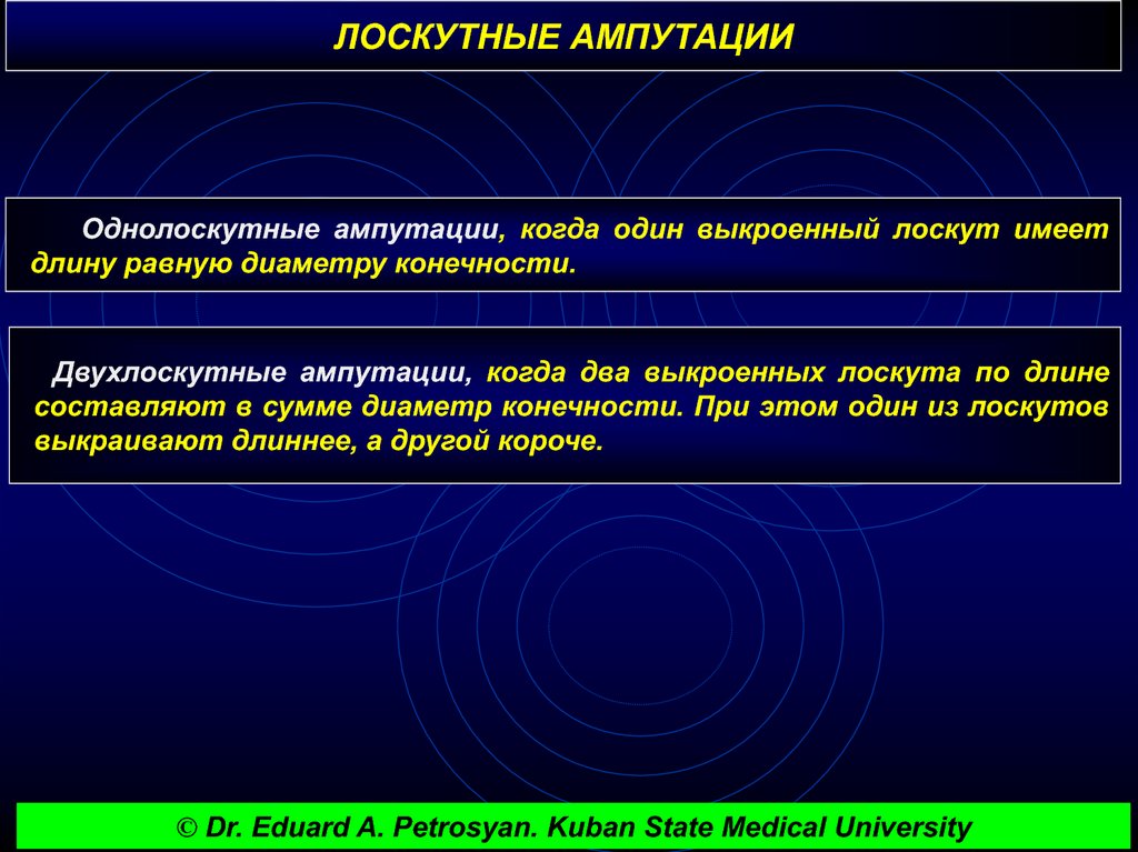 Периоды ампутации. Обработка сосудов и нервов при ампутации. Однолосеутная ампутация. Лоскутные методы ампутации.