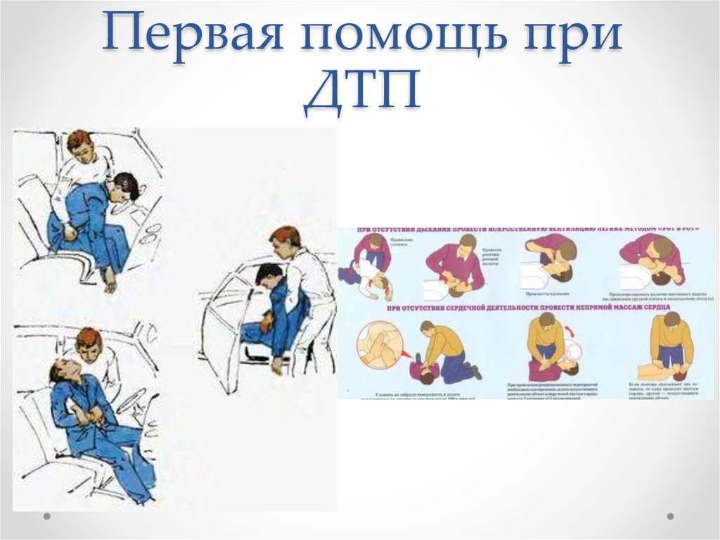 Действия при дтп презентация