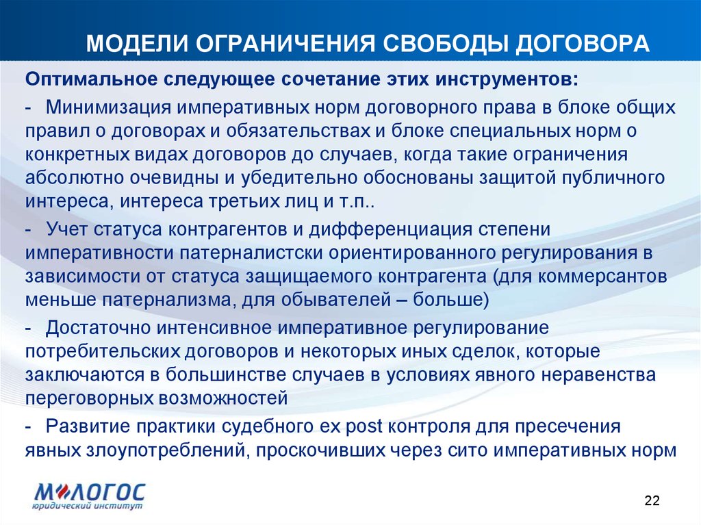 Свобода договора тест. Свобода договора и ее ограничения. Ограничение принципа свободы договора. Презентация Свобода договора. Виды ограничений свободы договора ..