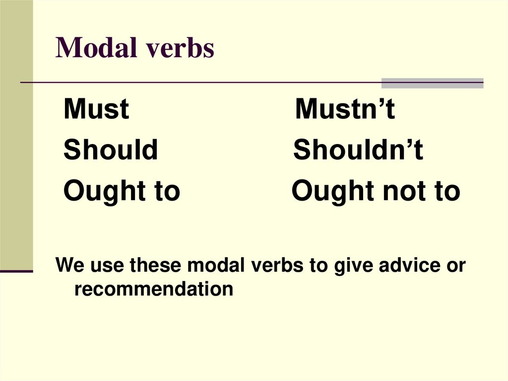 Modal verbs must have to. Ought to модальный глагол. Глагол should. Модальные глаголы should и ought to. Modal verbs must mustn't.