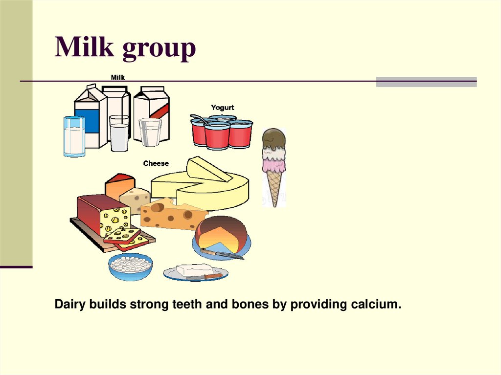 Milk group
