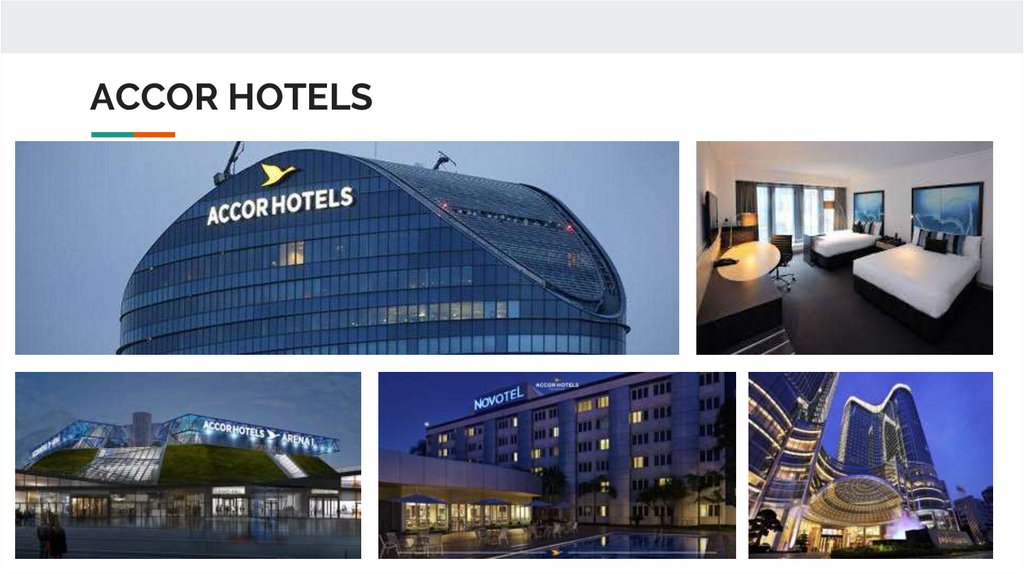 Accor hotels - online presentation