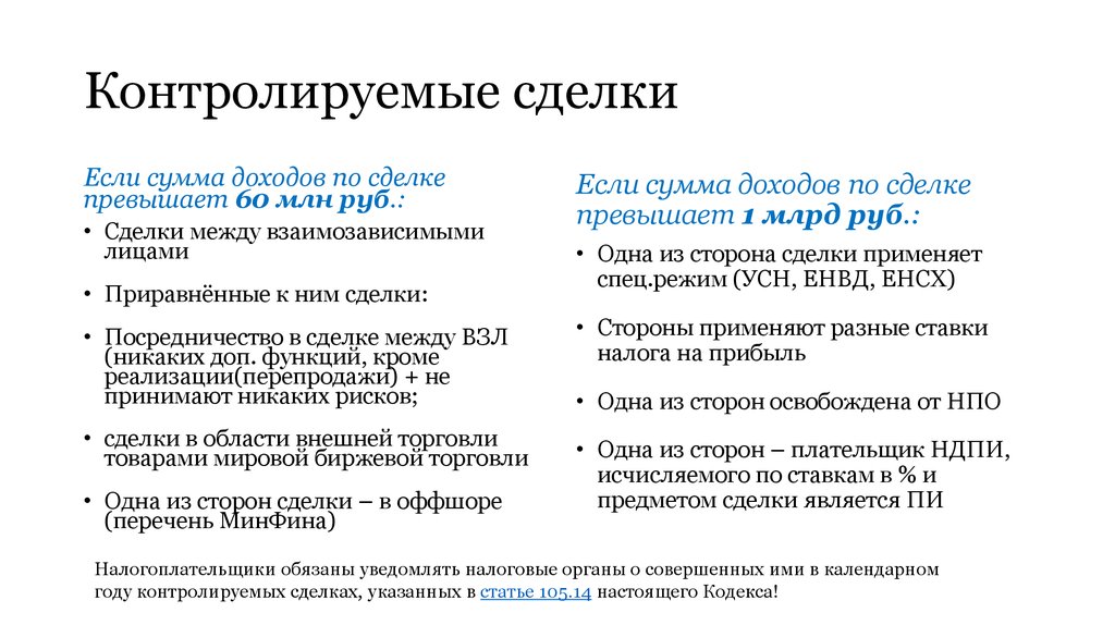 Налоговое право. Деоффшоризация. Часть 2 - презентация онлайн