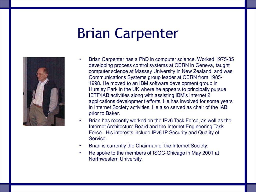 Brian Carpenter