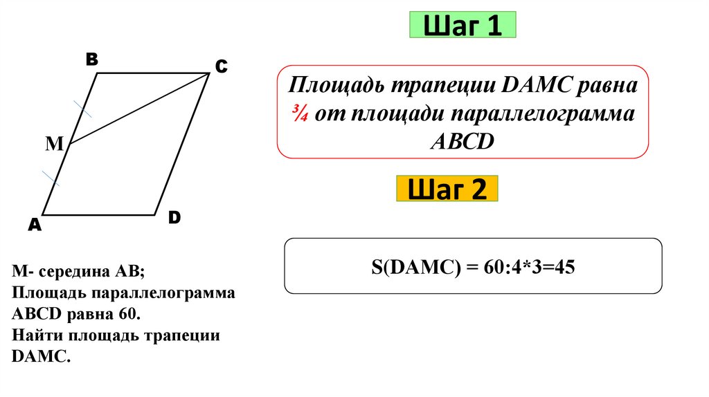 Площади 8 класс геометрия презентация