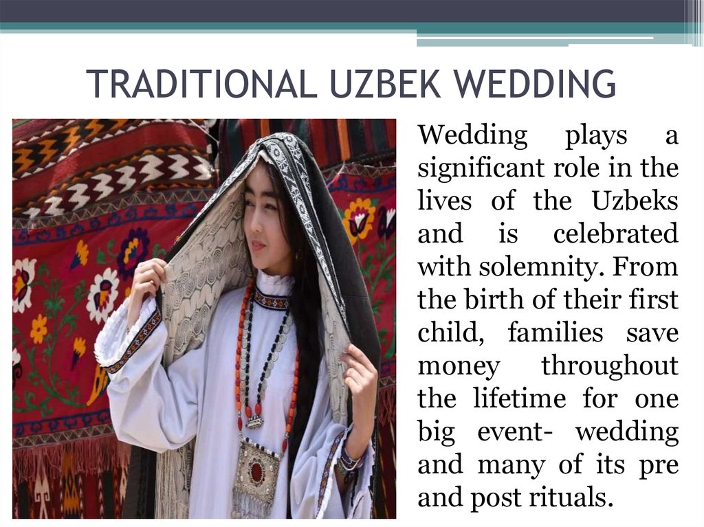 TRADITIONAL UZBEK WEDDING