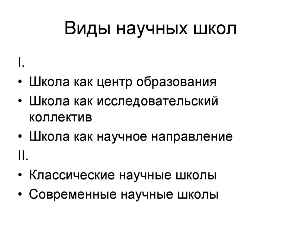 Проблемы философии науки. Виды научных школ. Назовите типы научных школ. Типы научных школ философия науки. Научная школа это в философии.