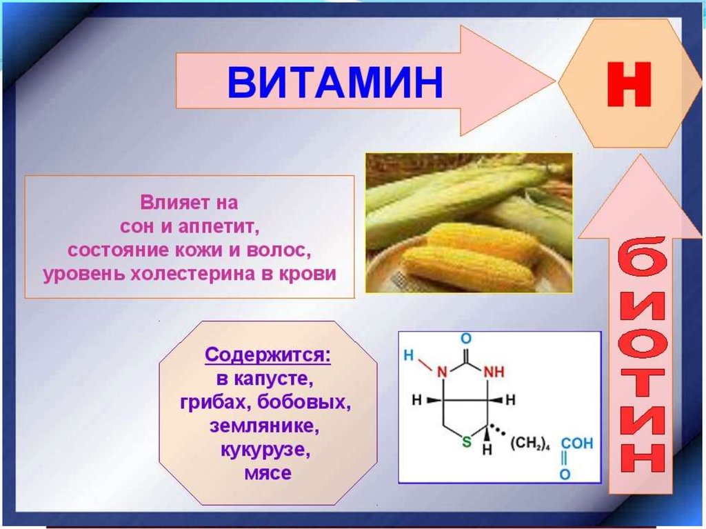 Витамин н что это. Витамин в7 (н, биотин). Дефицит биотина (витамина в7). Витамин н (витамин b7, биотин. Строение витамина в7.