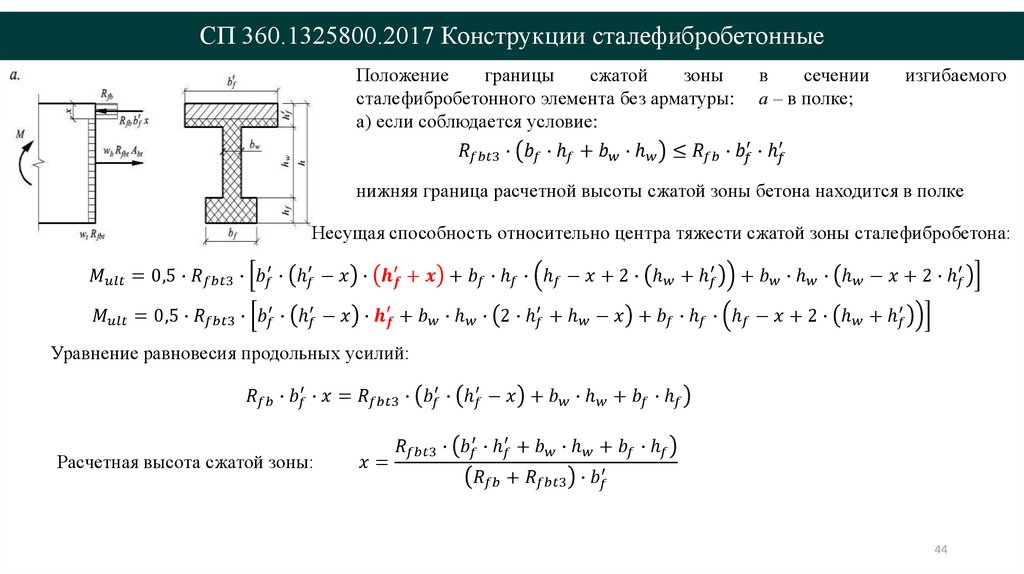 СП 360.1325800.2017 Конструкции сталефибробетонные