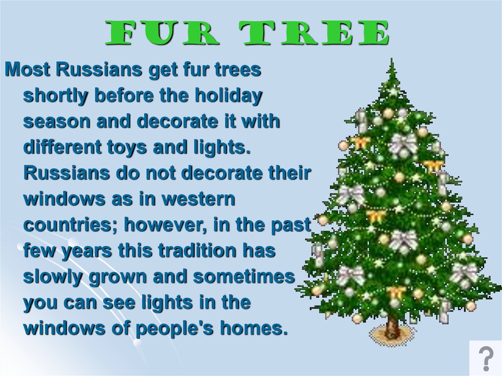 Fur Tree