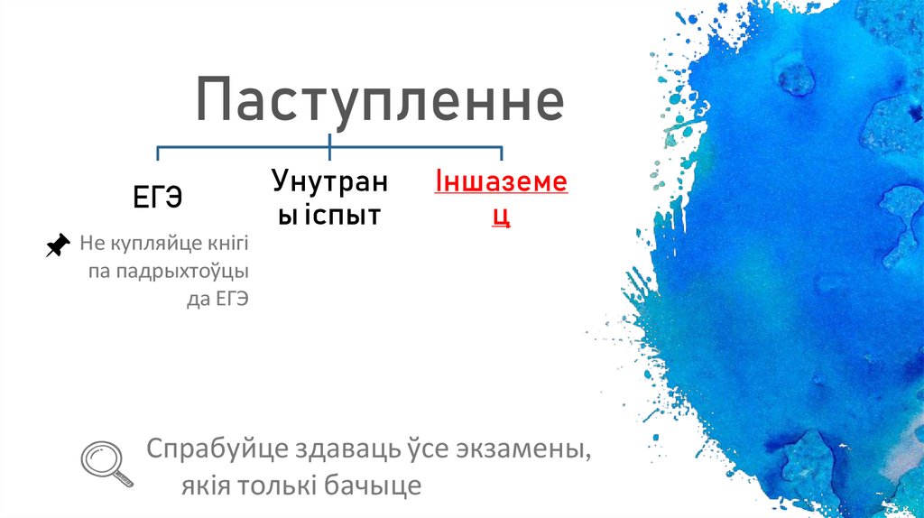 Паступленне