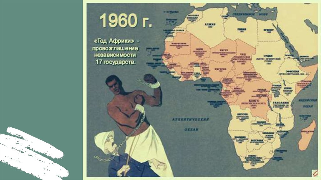 Азия и африка после второй мировой