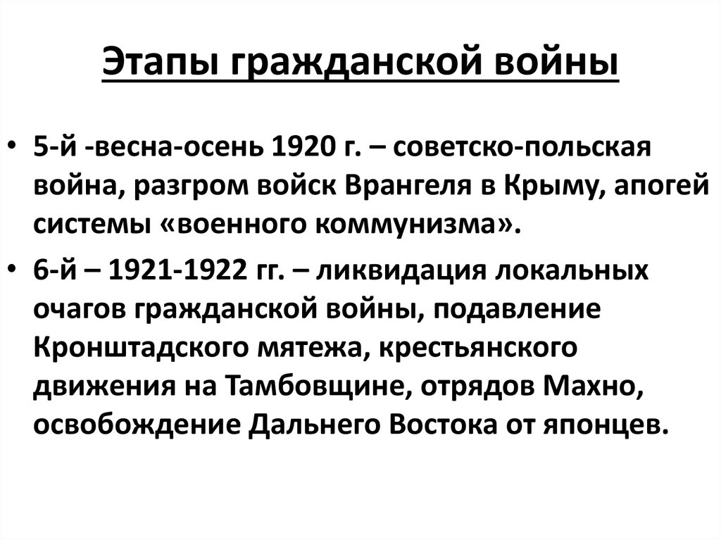 Советско польская война презентация