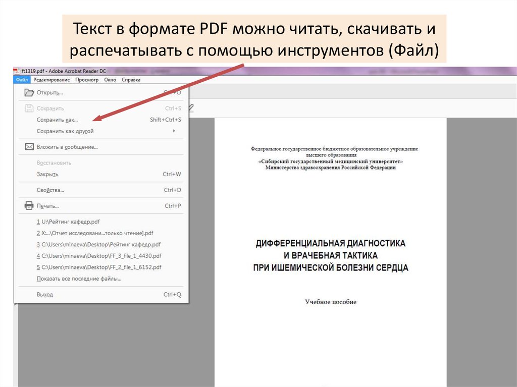 Почему файлы скачиваются в формате pdf