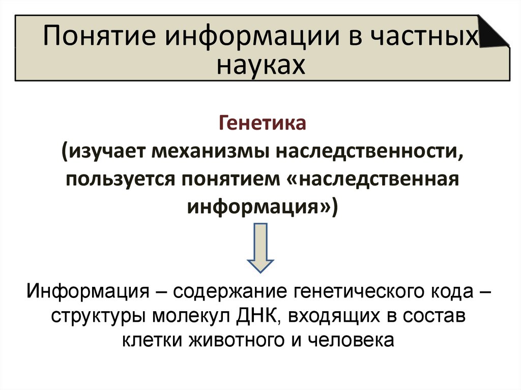 Понятие информации и правовой информации презентация