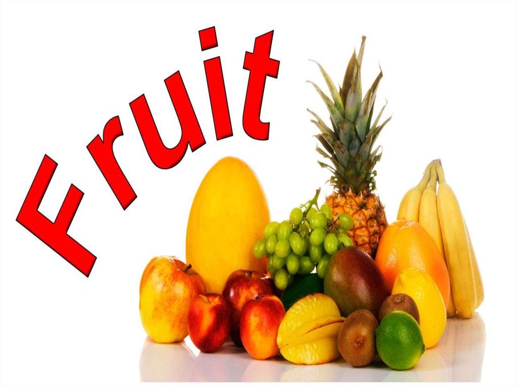 5 фруктов на английском