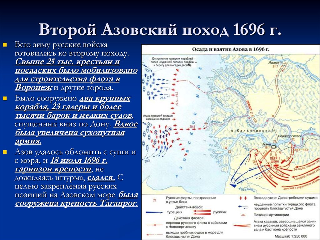 Азовское сидение карта