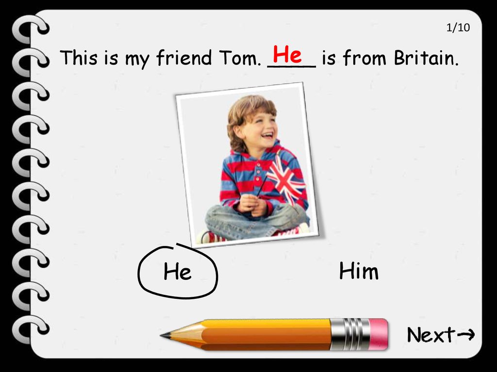 Subject And Object Pronouns Ppt