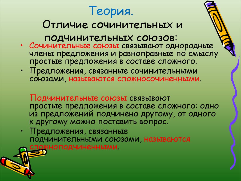 Презентация подчинительные союзы 7 класс ладыженская