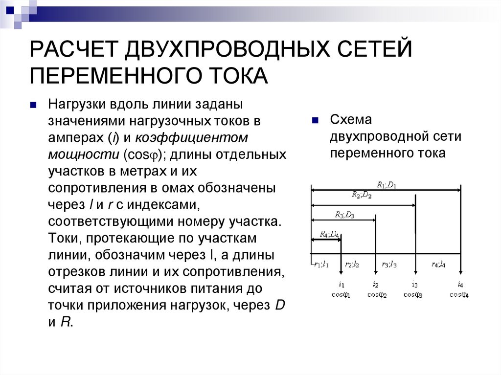 Сеть переменного напряжения