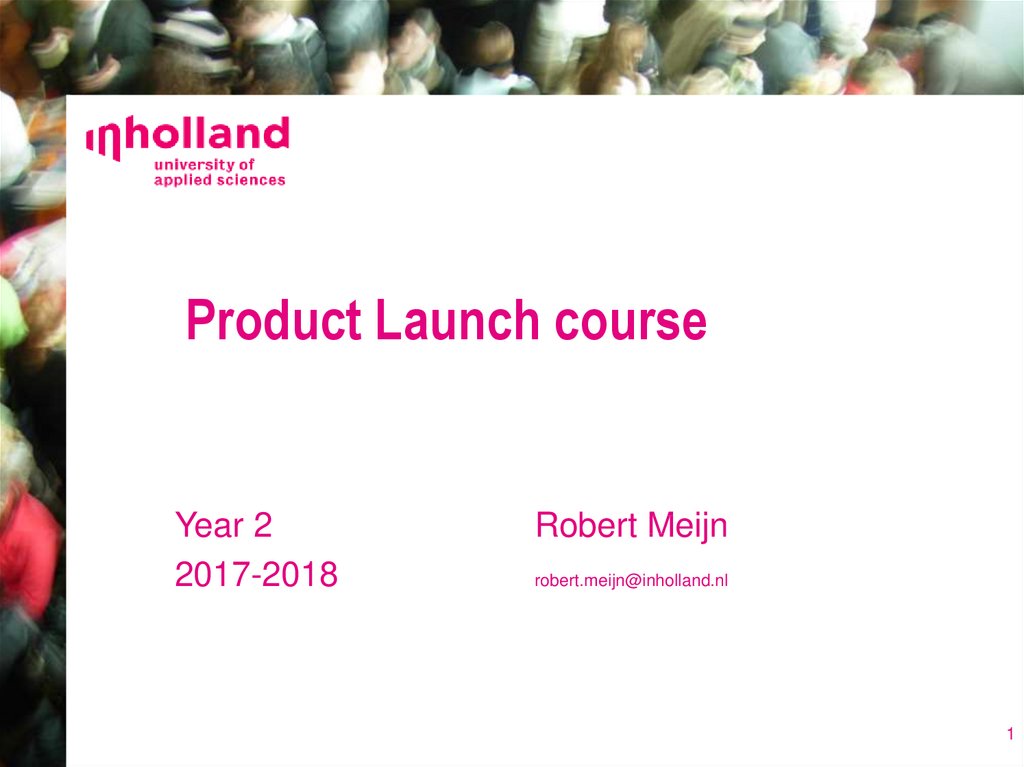 Product Launch course