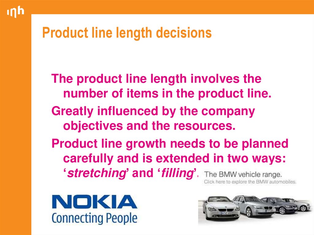 Product line length decisions