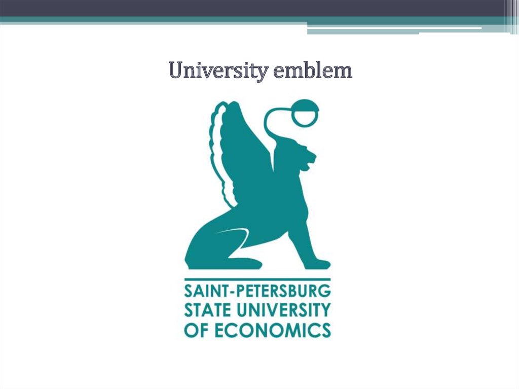 University emblem