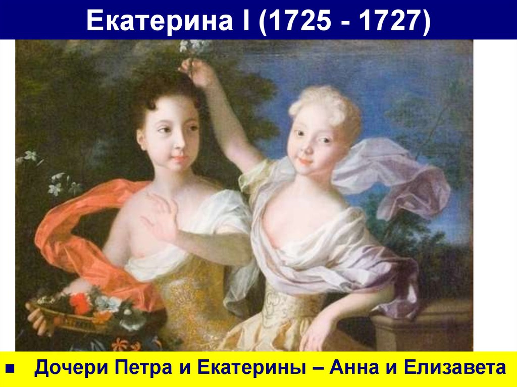 Екатерина I (1725 - 1727) Марта Скавронская