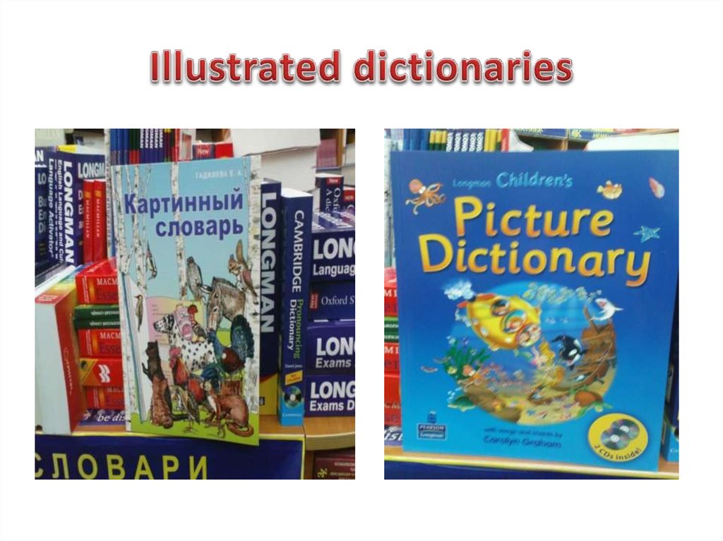 Illustrated dictionaries