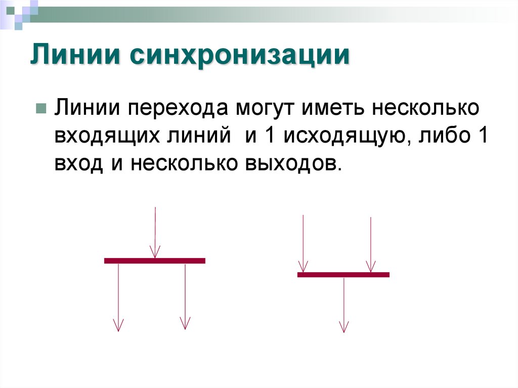 Линия перехода. Линии перехода. Линии синхронизации. Исходящие линии. Исходящая линия.