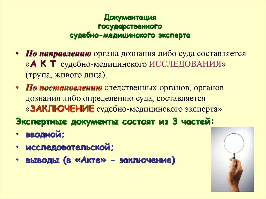 Судебно медицинская экспертиза закон. Документация судебно-медицинской экспертизы. Структура акта судебно-медицинского исследования. Документация в судебной медицине. Судебно-медицинская документация заключения эксперта.