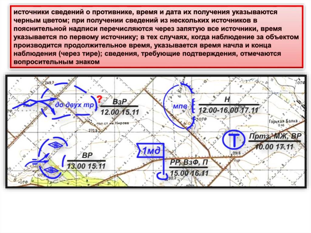 Карта рабочая 14